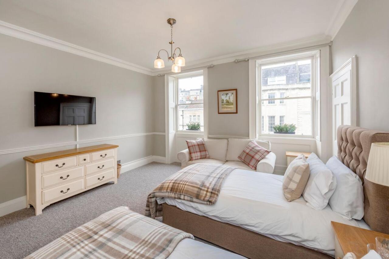 Luxury Two Floor Central Duplex Apartment Free Parking Bath Exterior foto